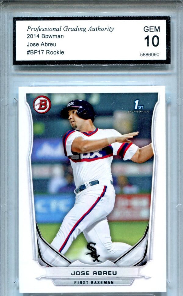 Jose Abreu 2014 Bowman Rookie Base (PGA)