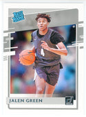 Jalen Green 2021-22 Panini Chronicles Donruss Draft Picks Rookie Card #29