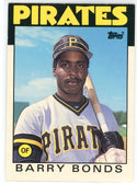 Barry Bonds 1986 Topps Rookie Card #111