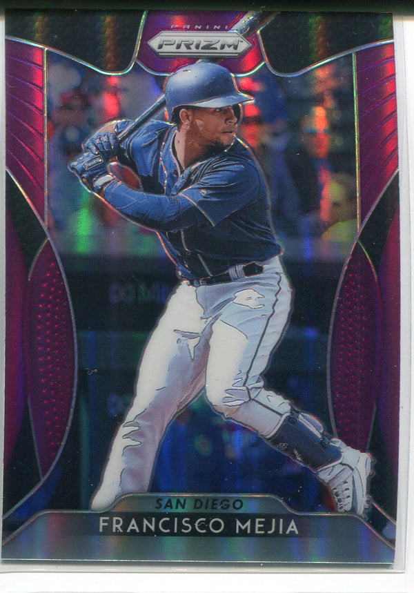 Francisco Mejia 2019 Panini Prizm Purple Card