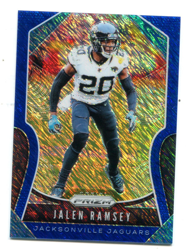 Jalen Ramsey 2019 Panini Blue Prizm #157 /10 Card