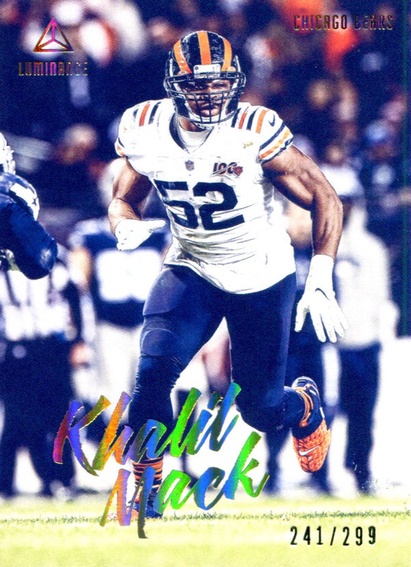 Khalil Mack 2019 Panini Luminance Insert Card