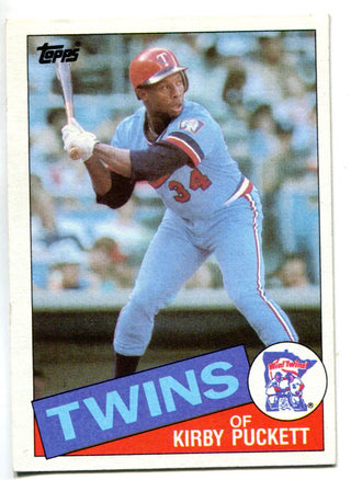 Kirby Puckett 1985 Topps Card #536