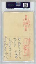 Hank Greenberg Autographed Postcard (PSA)