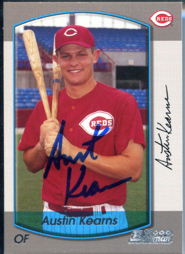 Austin Kearns Autographed 2000 Bowman Card