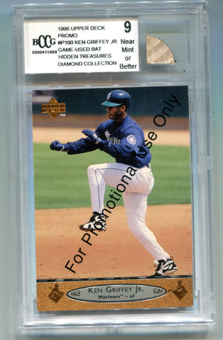 Ken Griffey Jr. 1996 Upper Deck #P100 Promo (BCCG Graded Mint 9)