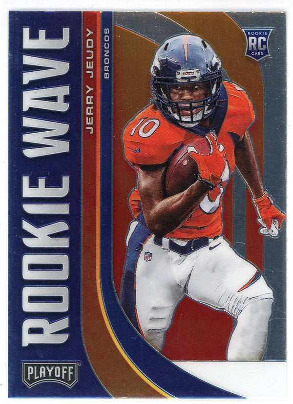 Jerry Jeudy 2020 Panini Playoff Rookie Wave Card #RW-6