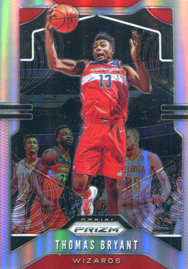 Thomas Bryant 2019-20 Panini Prizm Silver Card