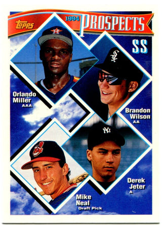 Derek Jeter 1994 Topps Prospects #158