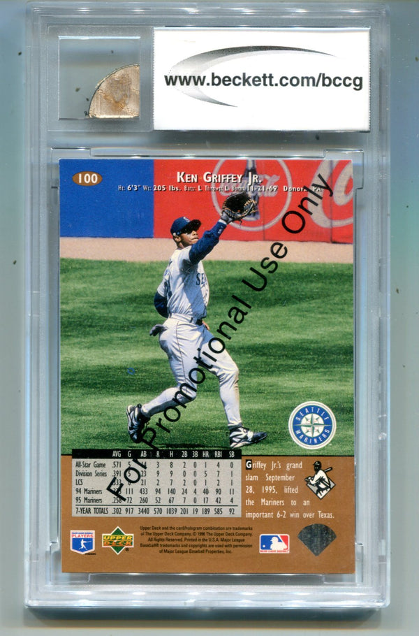 Ken Griffey Jr 1989 Donruss #33 (BCCG) Graded Mint 10