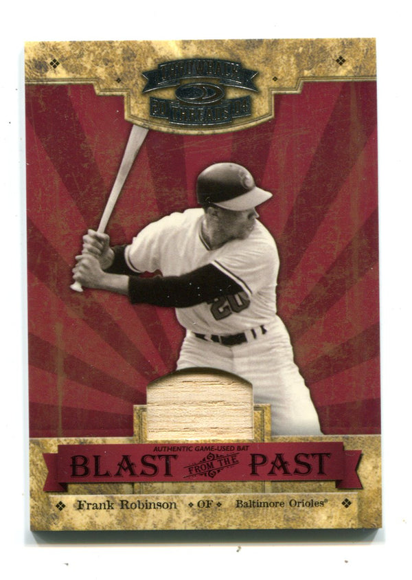 Frank Robinson 2004 Donruss Playoff Blast From the Past #BP9 Bat Card /250