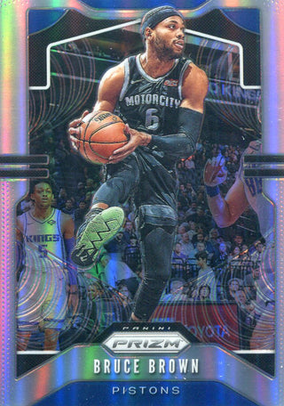 Bruce Brown 2019-20 Panini Prizm Silver Card