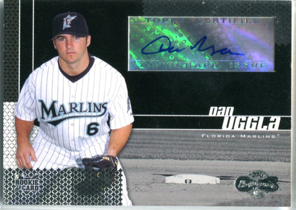 Dan Uggla Autographed 2006 Topps Co-Signers Card