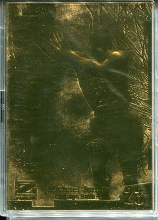 Michael Jordan 1998 Skybox Z Force 23k Gold Foil Card