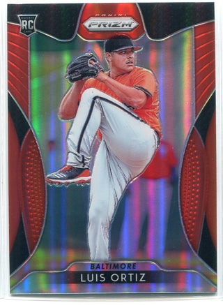 Luis Ortiz 2019 Panini Prizm Red Rookie Card