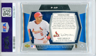 Albert Pujols 2003 Upper Deck Ultimate Collection Game Patch Card #P-AP (PSA NM 7)