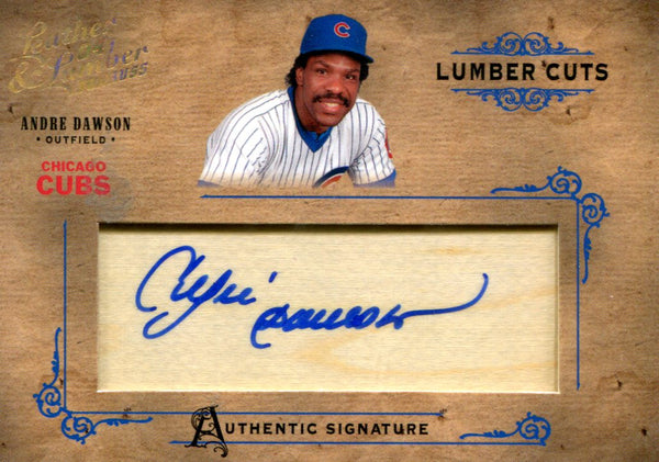 Andre Dawson Autographed Donruss Card #154/224