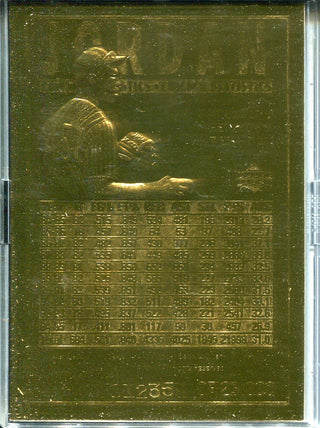 Michael Jordan 1995 Upper Deck 23k Gold Foil Card