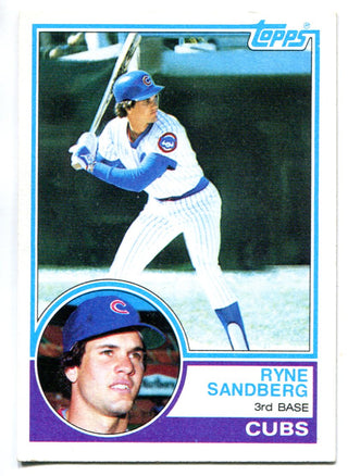 Ryne Sandberg 1983 Topps Card #83