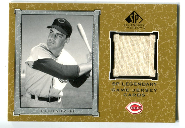 Ted Kluszewski 2001 Upper Deck SP Legendary Cuts #JTK Jersey Card