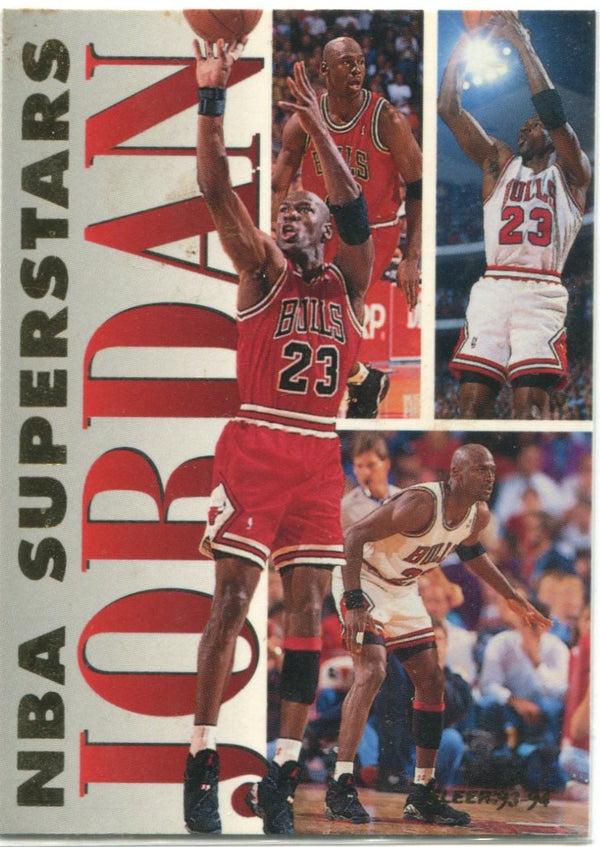 Michael Jordan Fleer NBA Superstars