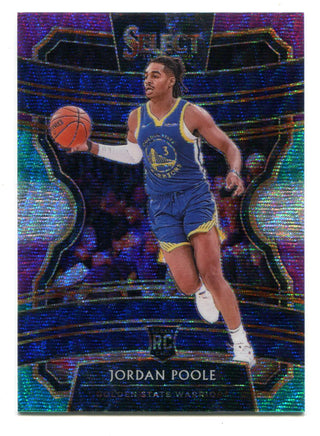 Jordan Poole 2019-20 Panini Select Concourse Tri-Color Prizm #94 RC