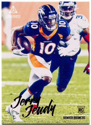 Jerry Jeudy Panini Luminance Rookie 2020