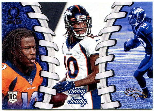 Jerry Jeudy Panini Chronicles Omega Rookie Card