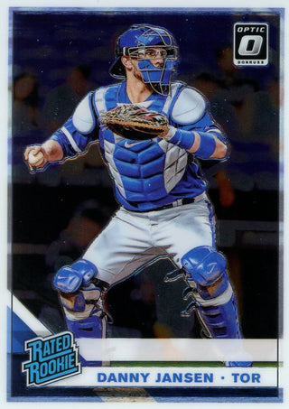 Danny Jansen 2019 Optic Rated Rookie Card