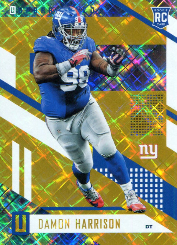 Damon Harrison 2017 Panini Unparalleled Rookie Card