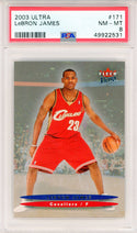 LeBron James 2003 Fleer Ultra Rookie Card #171 (PSA NM-MT 8)