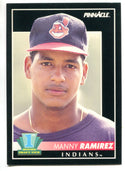 Manny Ramirez 1992 Pinnacle Rookie Card #295