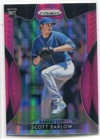 Scott Barlow 2019 Panini Prizm Pink Rookie Card