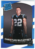 Christian McCaffrey 2017 Panini Donruss Rated Rookie Card #318