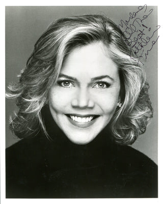 Kathleen Turner Autographed Black & White 8x10 Photo