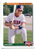 Manny Ramirez 1992 Upper Deck Rookie Card #63