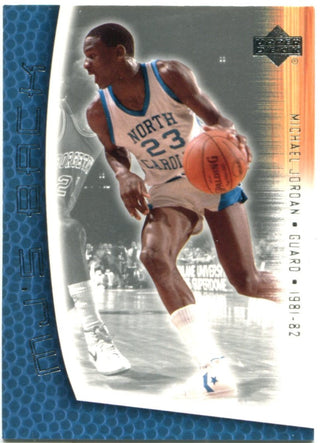 Michael Jordan Upper Deck "MJ's Back" 2001