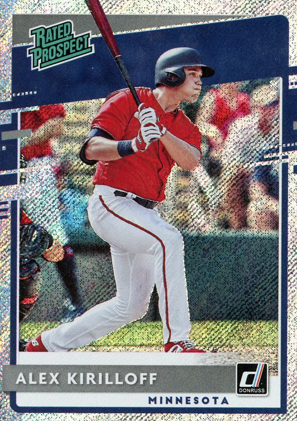 Alex Kirilloff 2020 Donruss Card