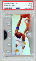 Kobe Bryant 2006 Fleer E-X Card #17 (PSA Mint 9)