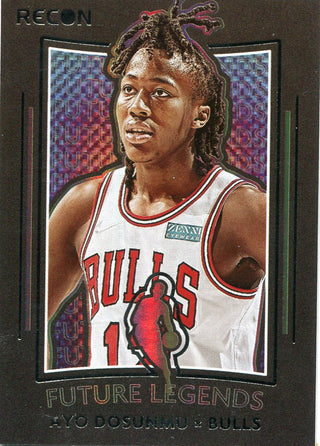 Ayo Dosunmu 2022 Panini Recon Future Legends Rookie Card