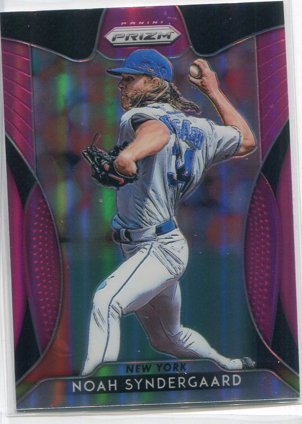 Noah Syndergaard 2019 Panini Prizm Pink Card