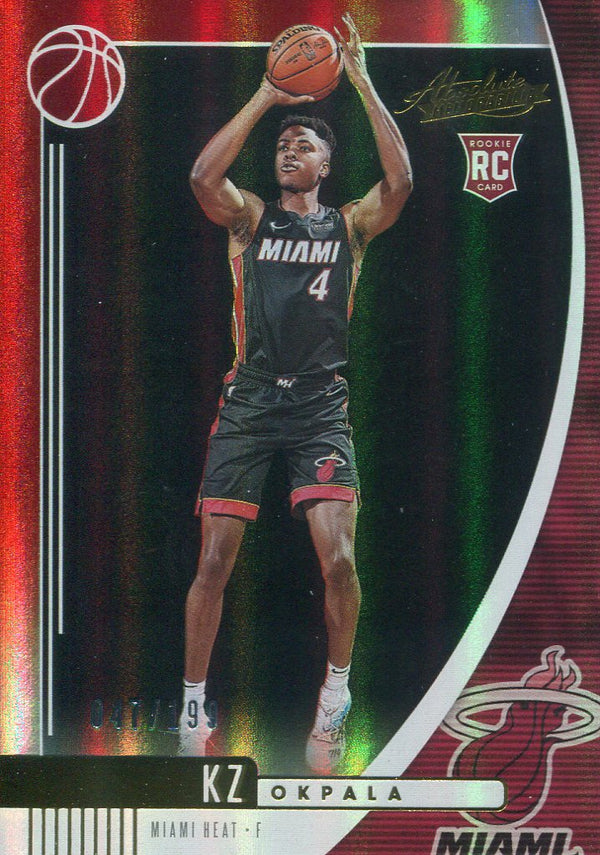 KZ Okpala 2019-20 Panini Absolute Rookie Card 47/199