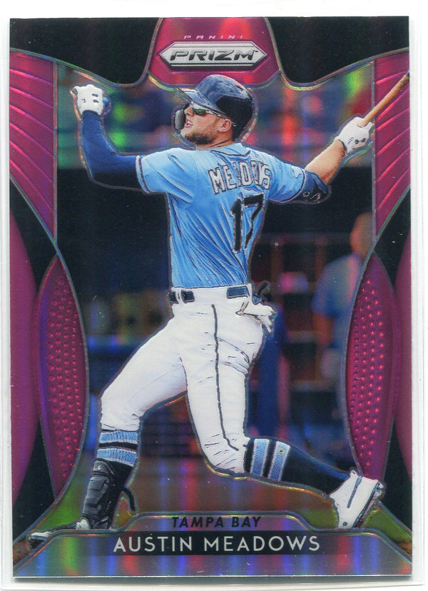 Austin Meadows 2019 Panini Prizm Pink Card