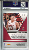 Tyler Herro 2019 Panini Mosaic #223 PSA Mint 9/Auto Authentic Card