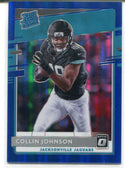 Collin Johnson 2020 Panini Donruss Optic Rated Purple Rookie Card #197