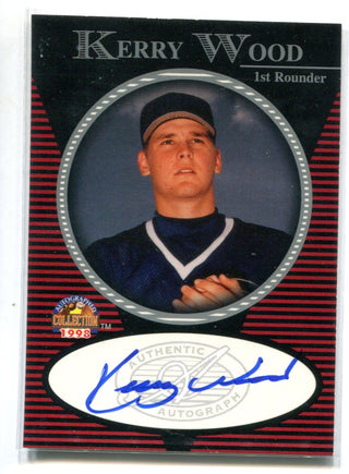 Kerry Wood 1997 Score Board Autographed Card