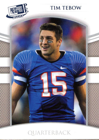 Tim Tebow 2010 Press Pass PE Rookie Card