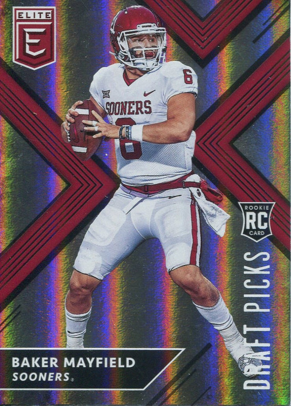 Baker Mayfield 2018 Panini Elite Draft Picks Rookie Card