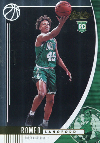 Romeo Langford 2019-20 Panini Absolute Rookie Card