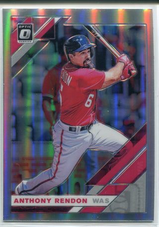 Anthony Rendon 2019 Panini Donruss Optic Prizm Card